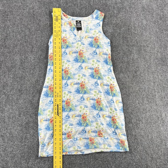 Disney Cruise Line Dress Womens Small Mickey Floral Tank Sundress Tropical - Picture 6 of 16